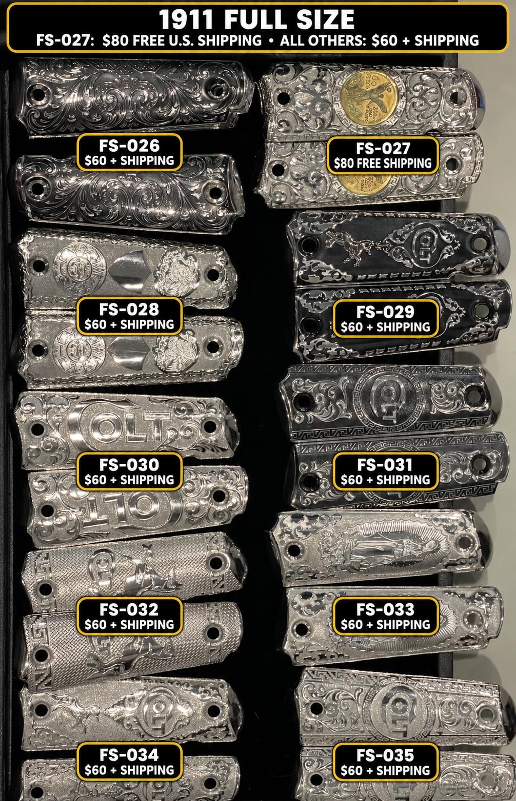 1911 Full-Size · FS-026–FS-035