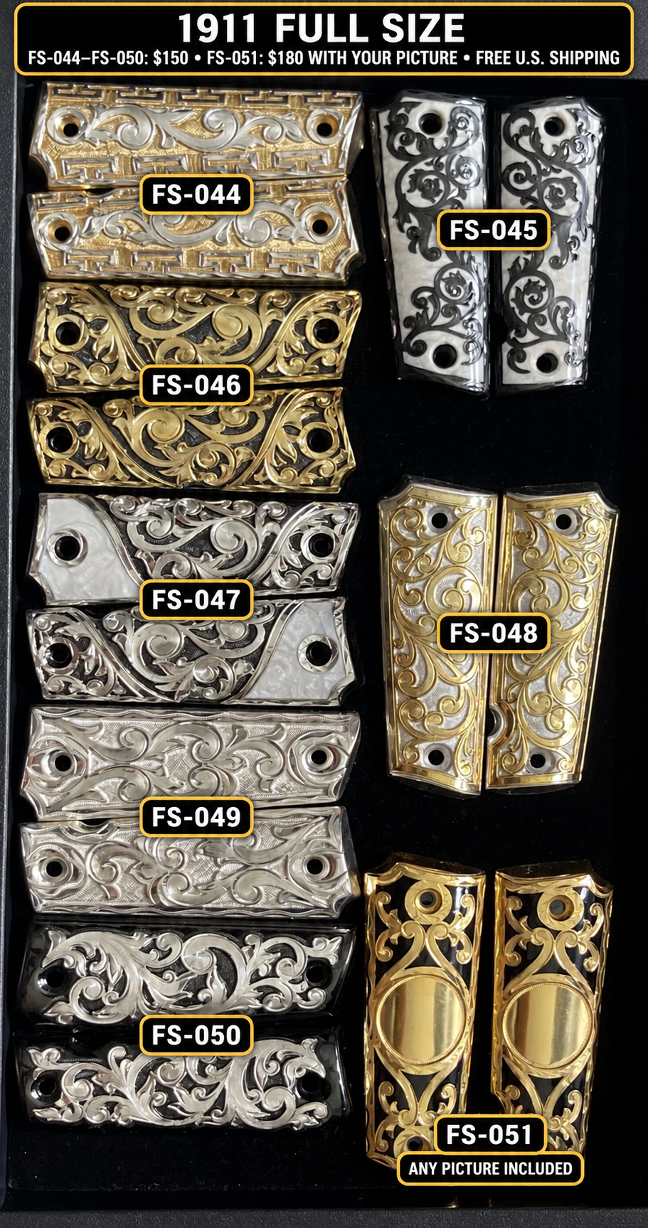1911 Full-Size · FS-044–FS-051