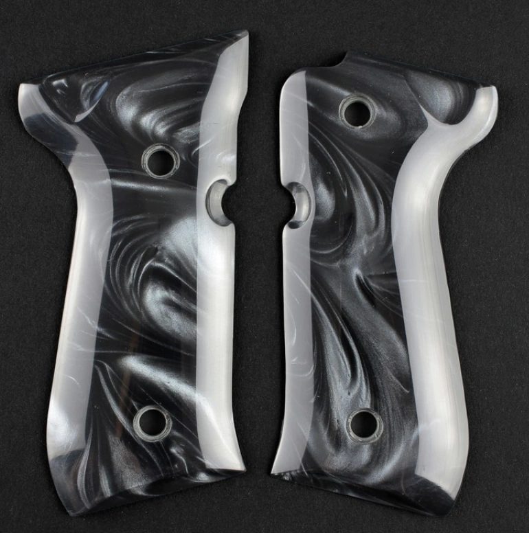 Black Pearl Beretta 92-Series Full-Size Grips
