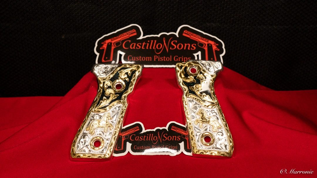 Caballo Design Beretta Grips with Resin