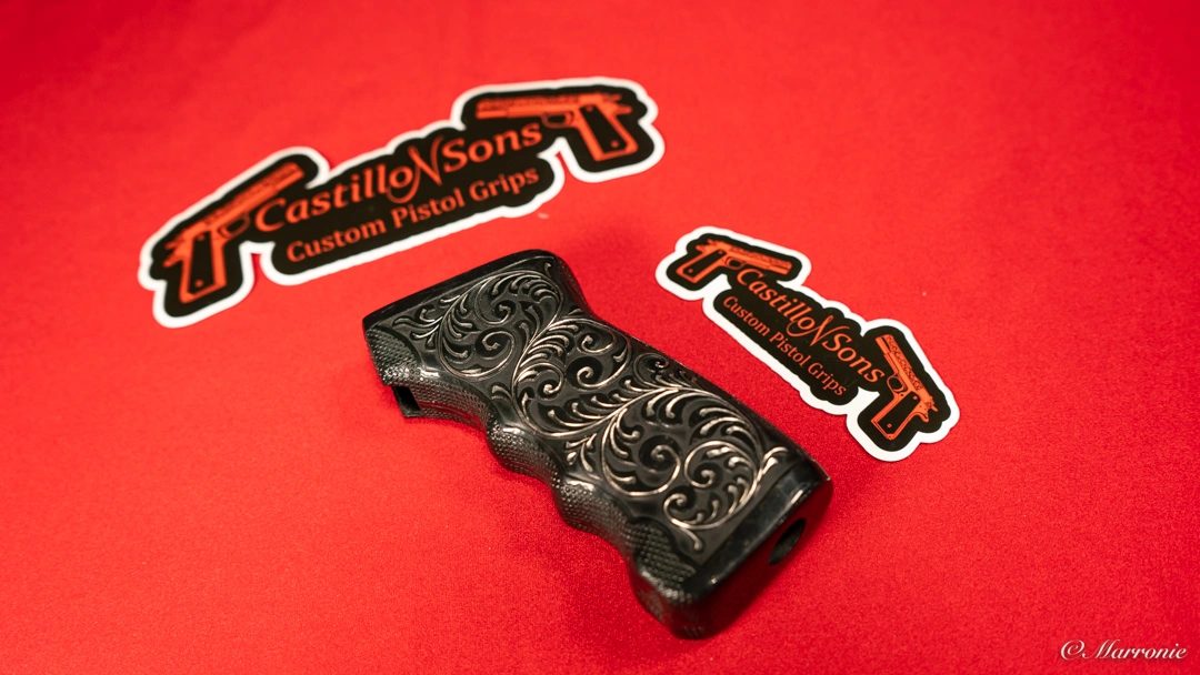 Stainless-Steel Scroll AK Grip