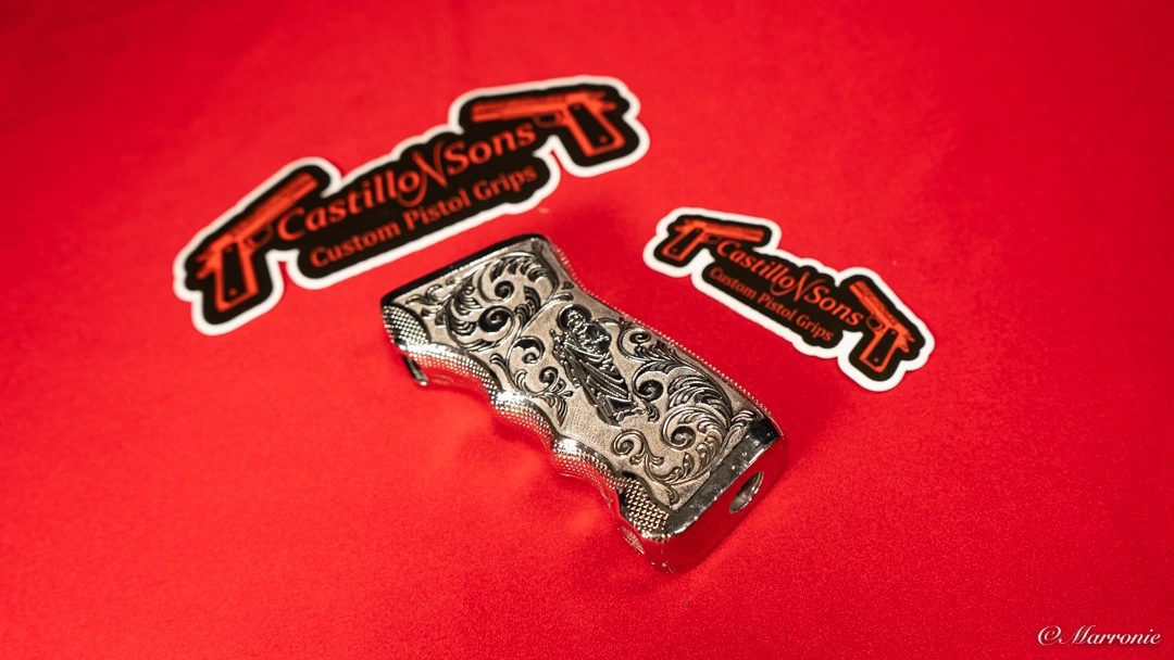 Stainless-Steel San Judas AK Grip