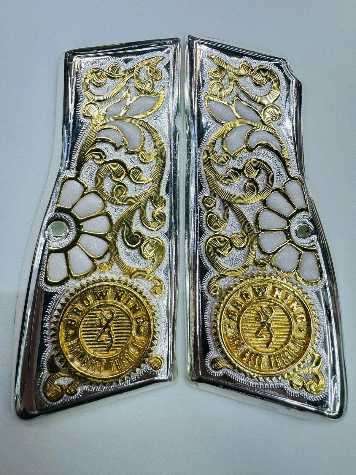 Scroll Design Browning Hi-Power Grips