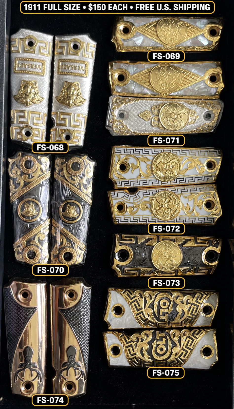 1911 Full-Size · FS-068–FS-075