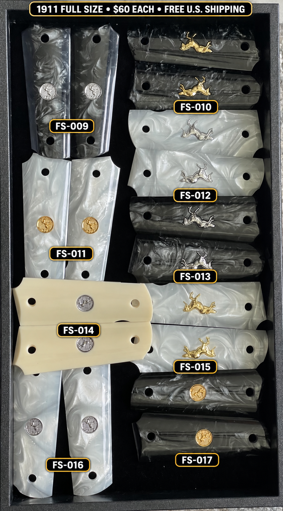 1911 Full-Size · FS-009–FS-017